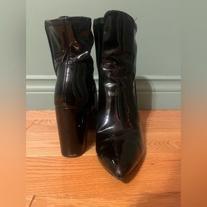 Black boot heels